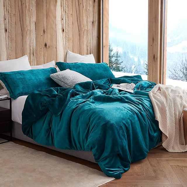 Coma Inducer® Oversized King Comforter - The Original Plush - Deep Lagoon Blue