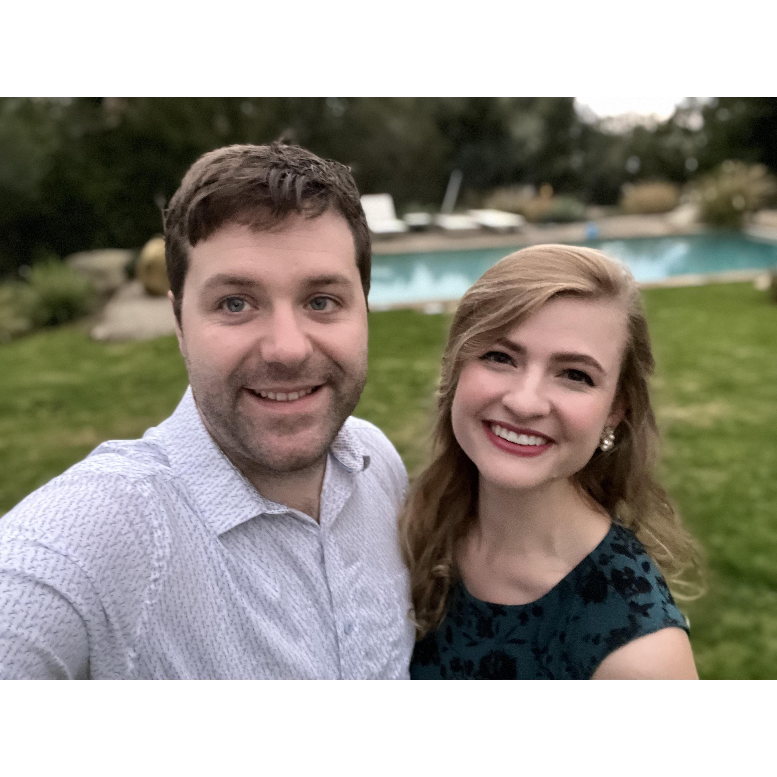 Eason and Dan's first Christmas together, in California with Eason's family! December 2021