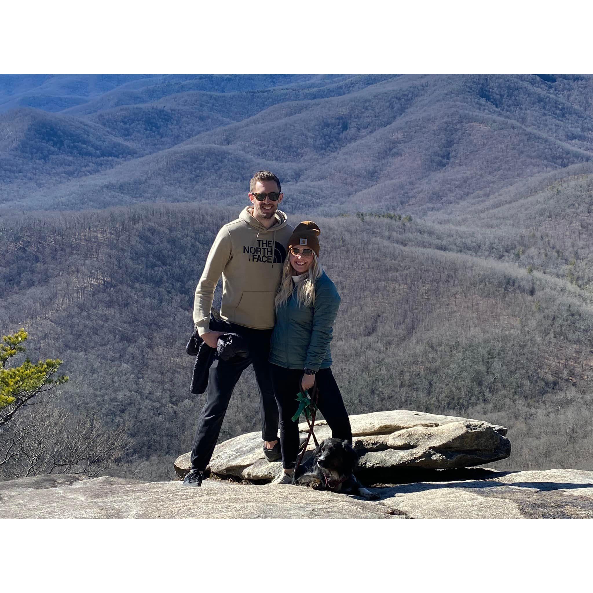 Looking Glass Rock, Asheville, NC