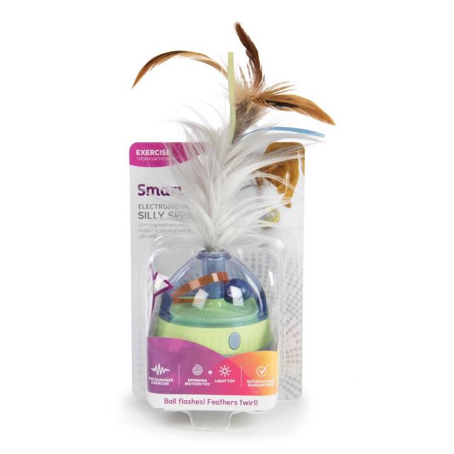 SmartyKat Silly Spinner Cat Toy
