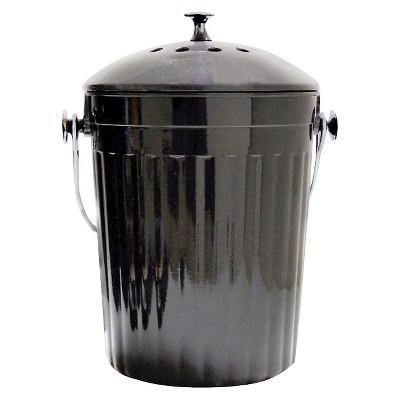 Natural Home MOBOO Compost Bin - Charcoal