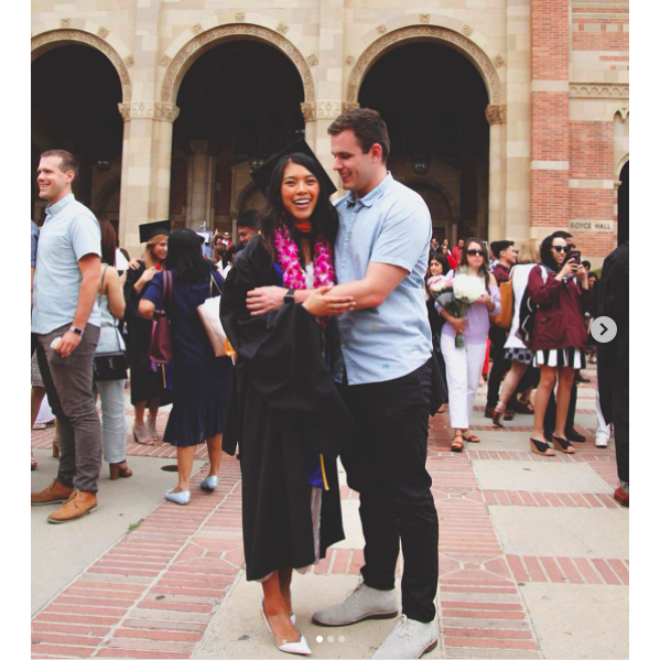 Vivian's nursing school graduation. June 2019