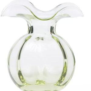 VIETRI Hibiscus Glass Medium Fluted Vase