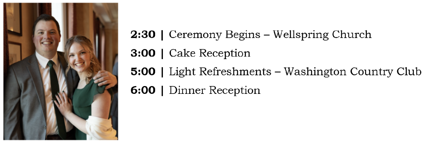 The Wedding Website of Colin Faber and Olivia Bryant