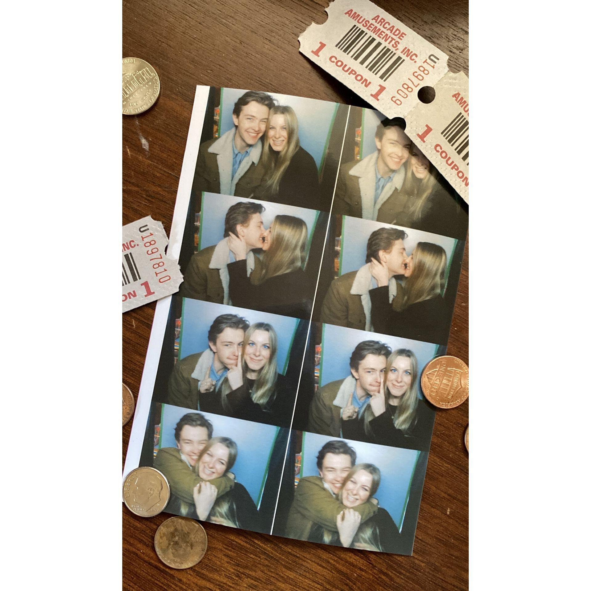 One of our favorite dates was spent at the Manitou Springs Penny Arcade. We love skee ball!