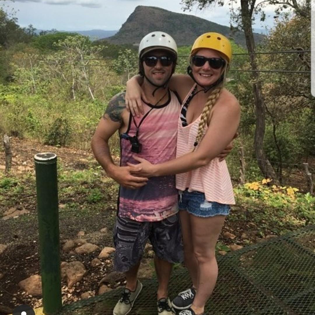Zipliniing in Costa Rica!