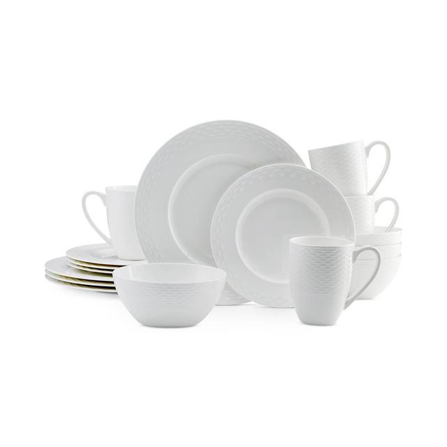 Mikasa Dinnerware Bone China Ortley 16 Piece Set Service for 4