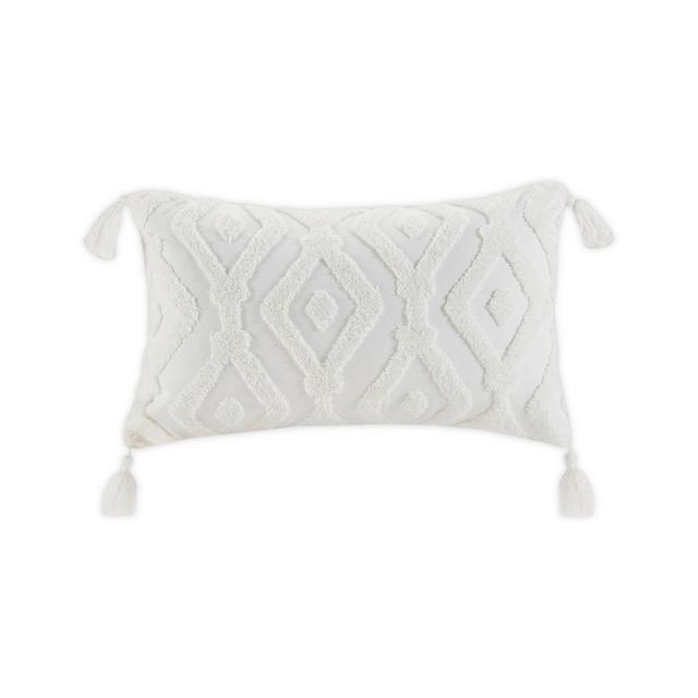 Harbor House Palmetto Bay Oblong Throw Pillow in White