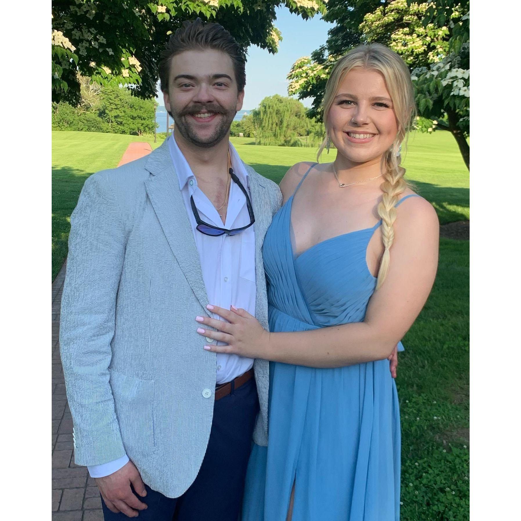 I was a bridesmaid in a friend's wedding years prior at the same venue we are getting married at!