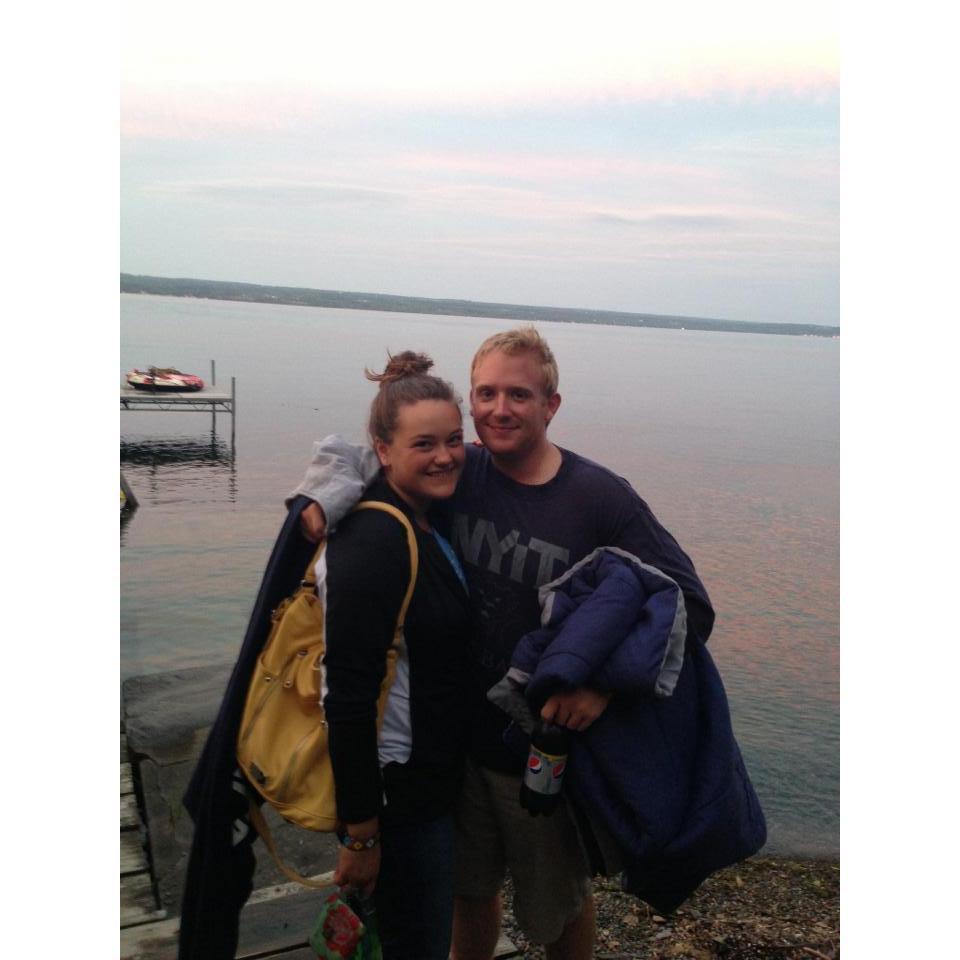 Our first trip to the cottage on Cayuga (2013) - I was so excited to share this special place with Kyle and have loved continuing getting up there with him every year since!