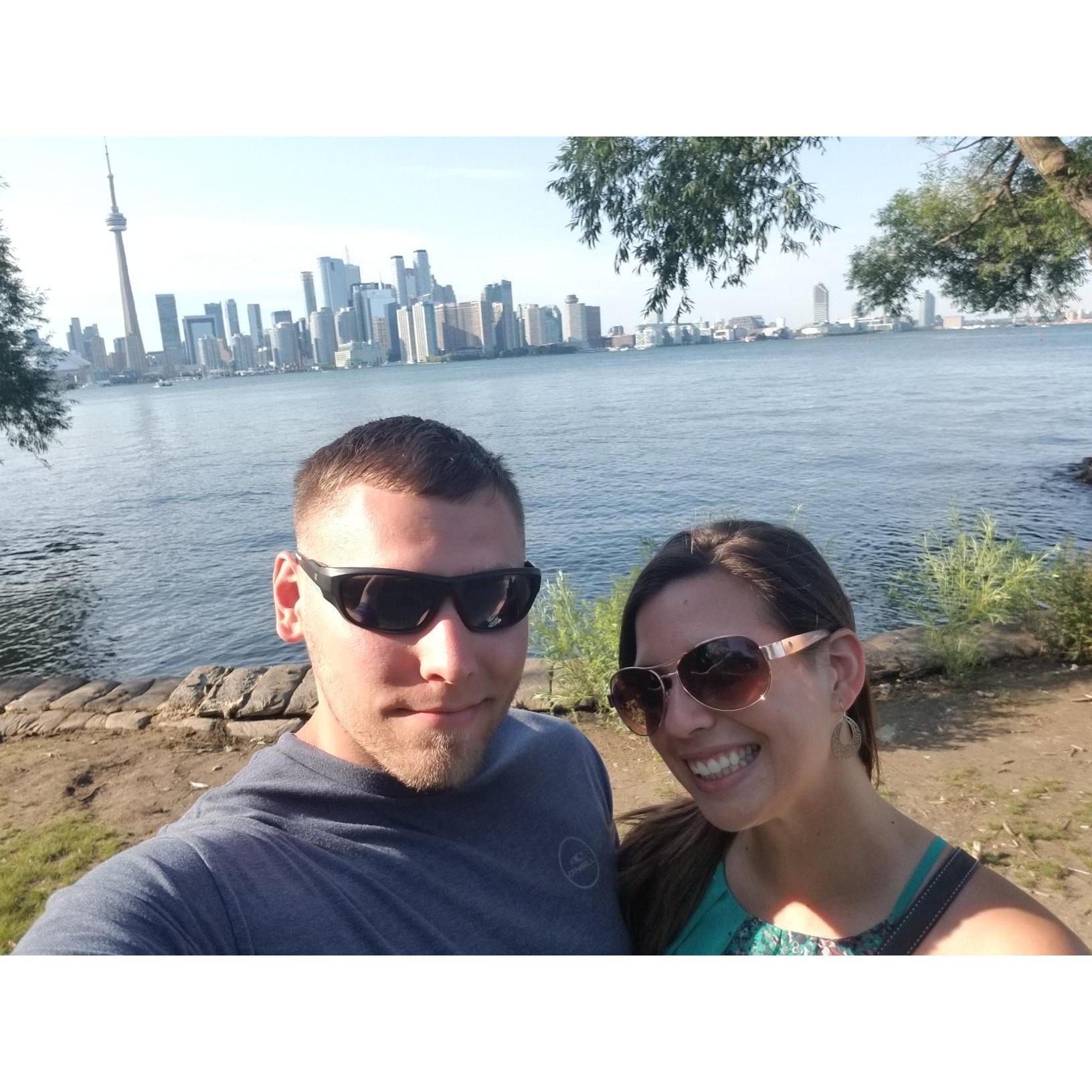 First trip out of the country! Toronto, Canada