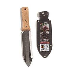 Nisaku NJP650 7.25" Blade Hori-Hori Stainless Steel Tomita Weeding Knife