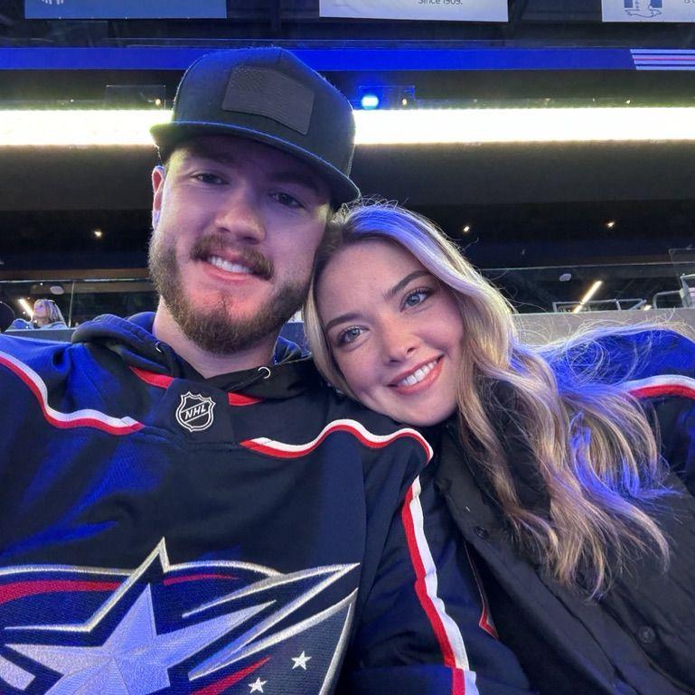Our first Columbus Blue Jackets game! October 2024!
