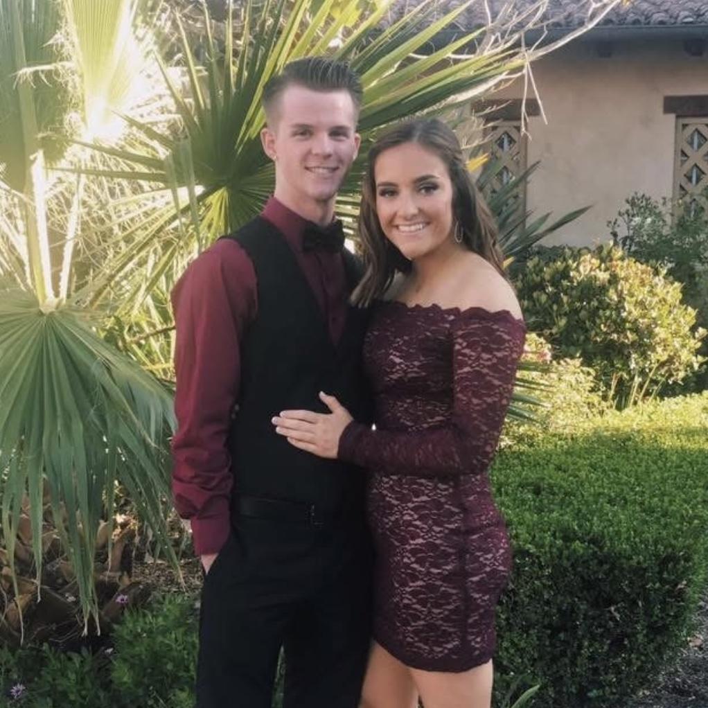 Our first dance together - Homecoming, September 2017