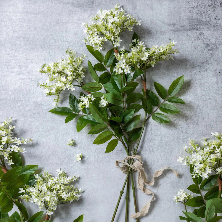 Abigail Ahern, Artificial Lilac Stem, Set of 3 | Zola