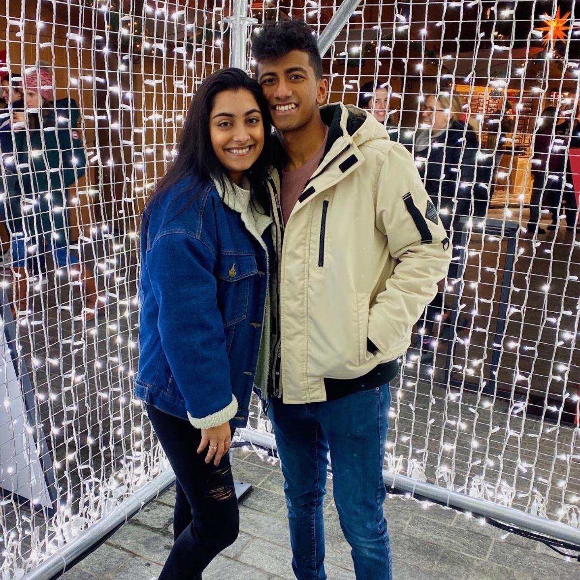 Our first date!