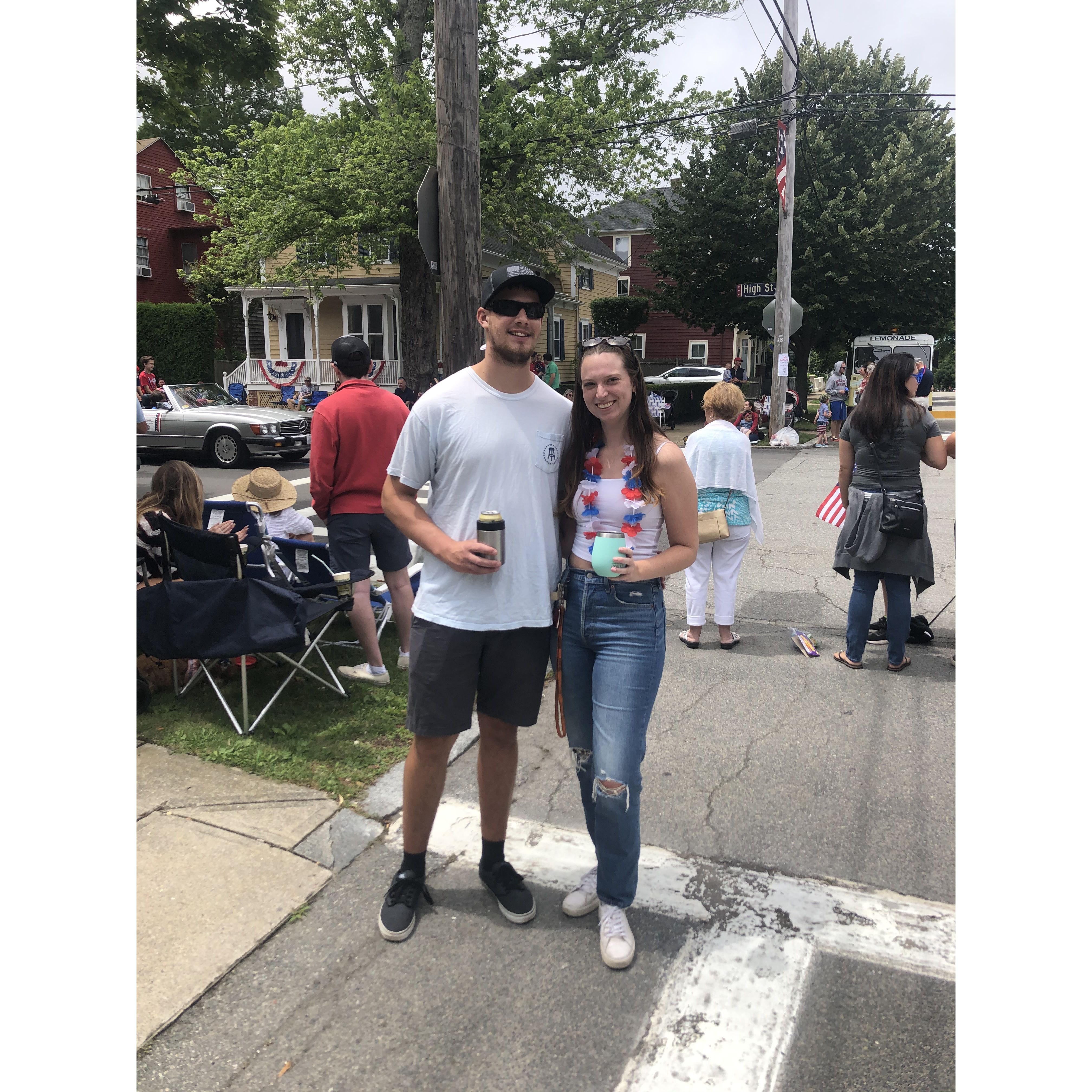 Our first 4th of July in RI! 2020