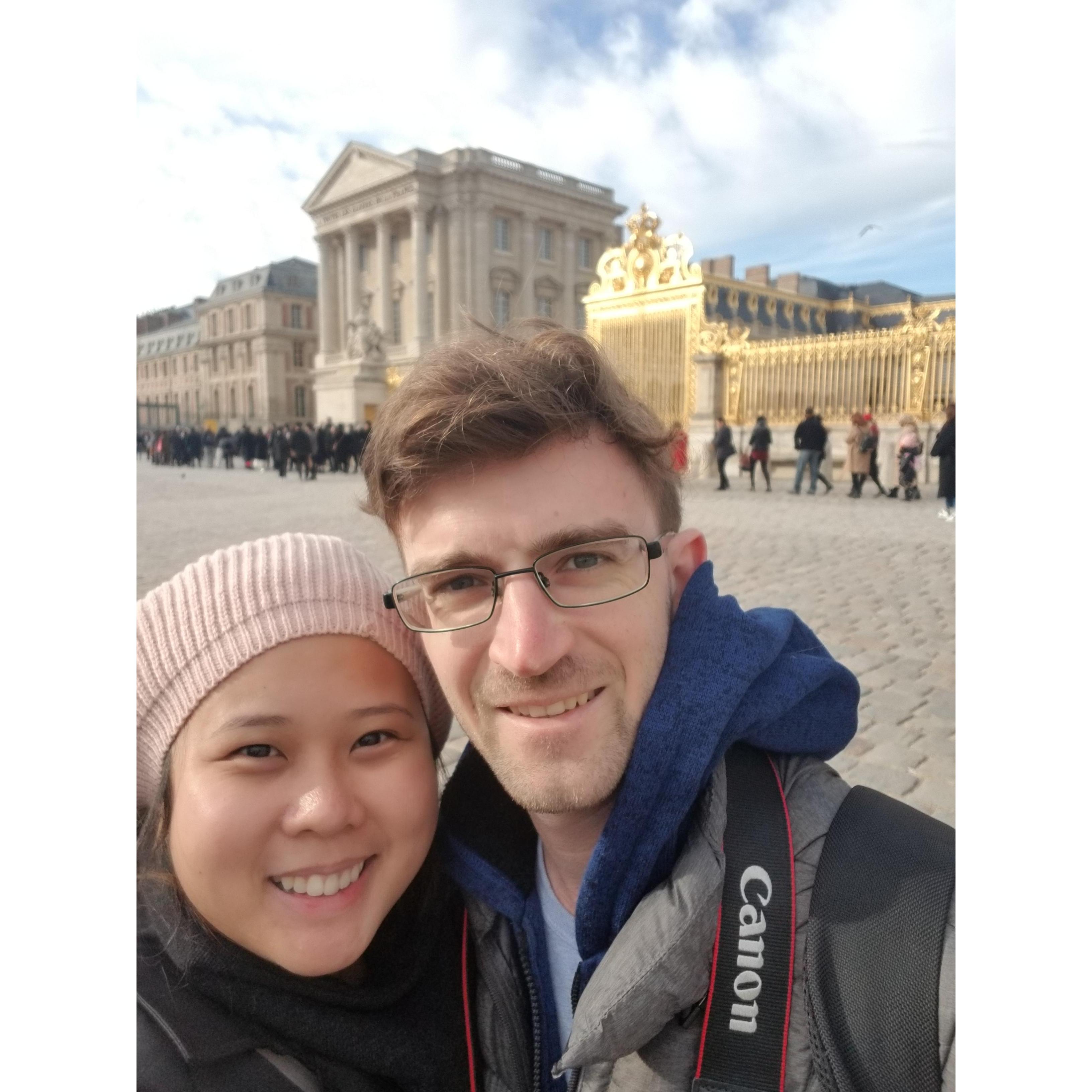 Made it to the golden gates of Versailles! France 2018