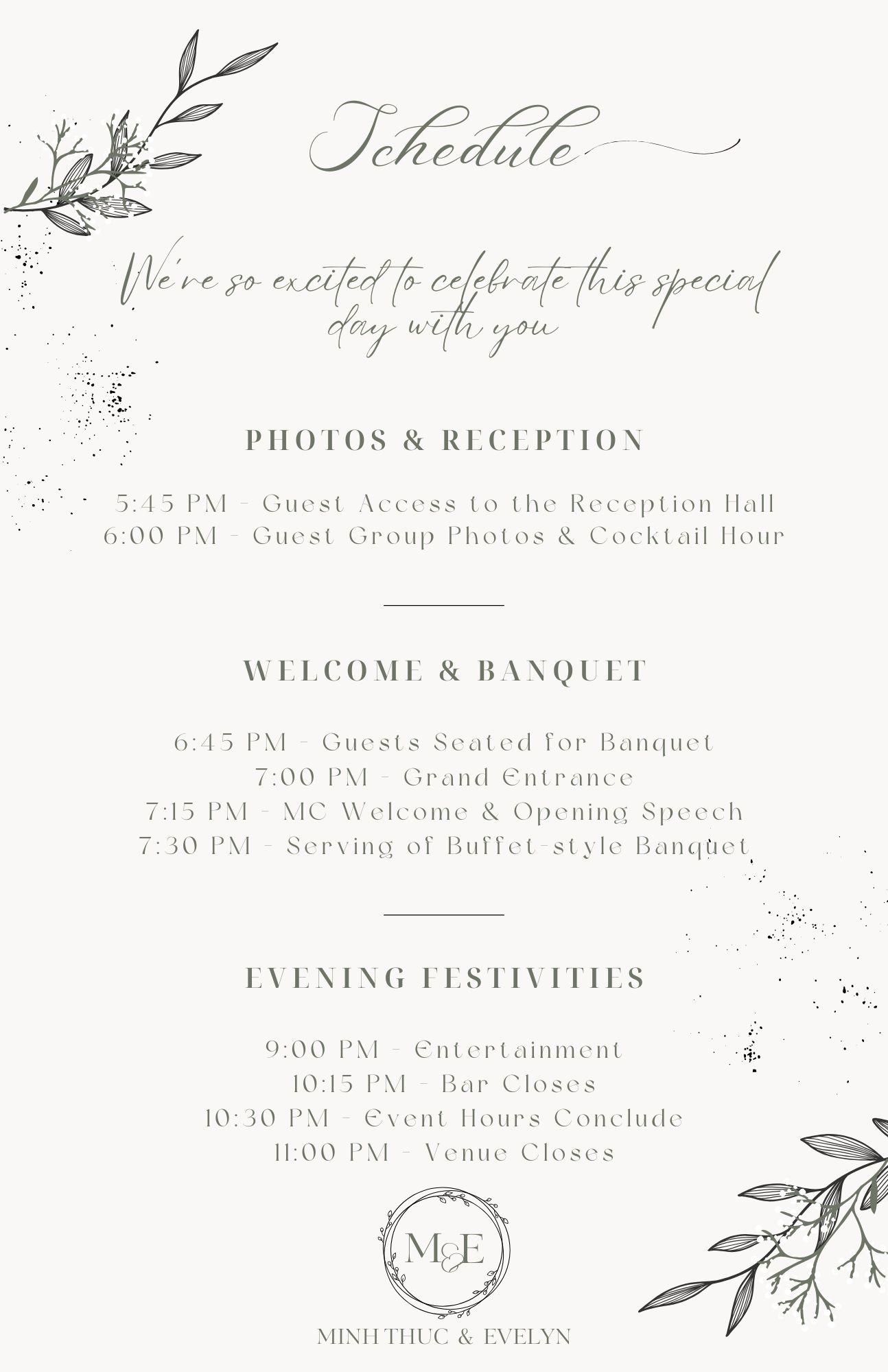 The Wedding Website of Minh Thuc Pham and Evelyn Nguyen