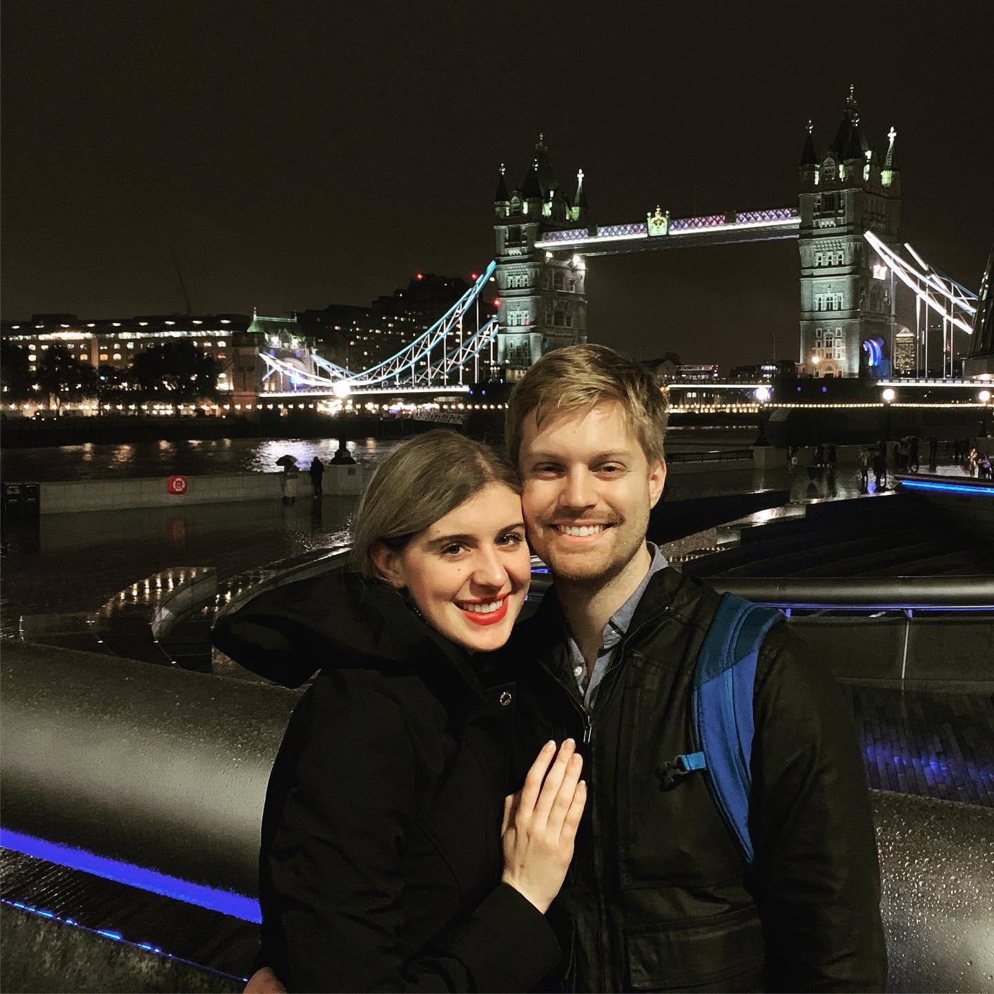 A rainy, happy day in London
2019