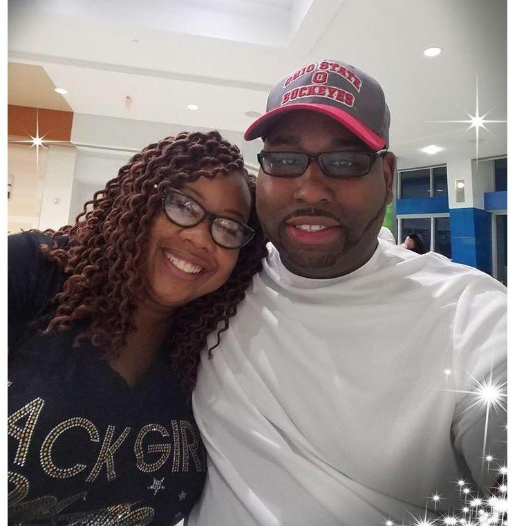 At CVG airport flying out to Vegas. Both of our first time there
