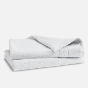 Super-Plush Turkish Cotton Hand Towels - Color Cloud, Set of 2