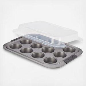 Anolon Advanced Nonstick 12-Cup Covered Muffin Pan