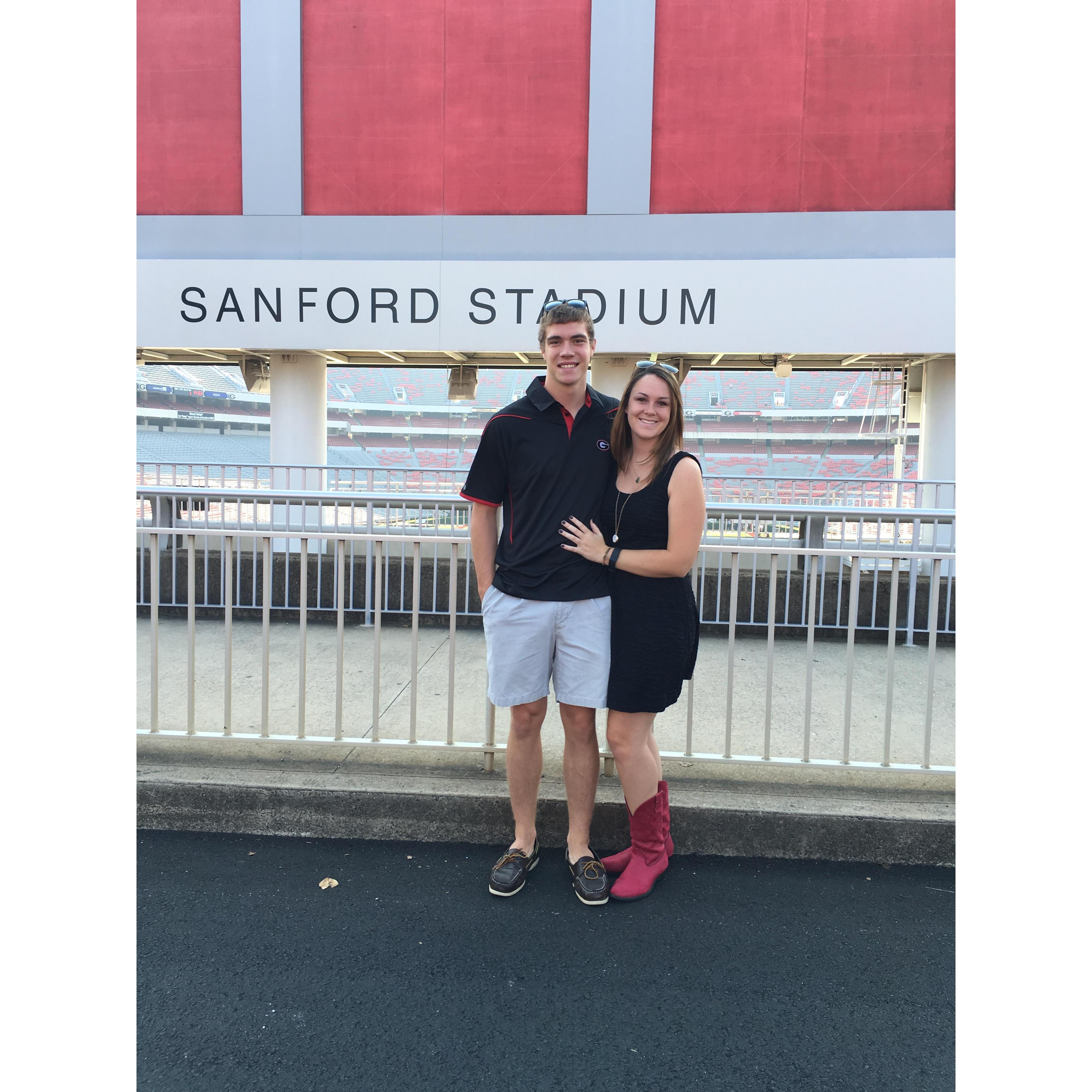 First UGA Game 2016