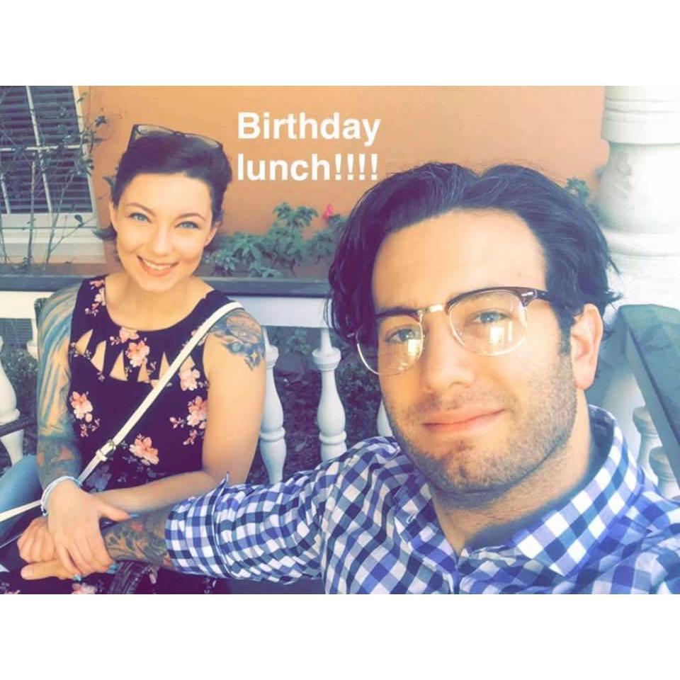 Ashley's birthday lunch at Husk, March 2017.