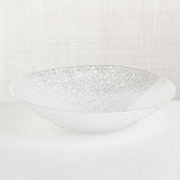 Berkeley Pressed Glass Serving Bowl