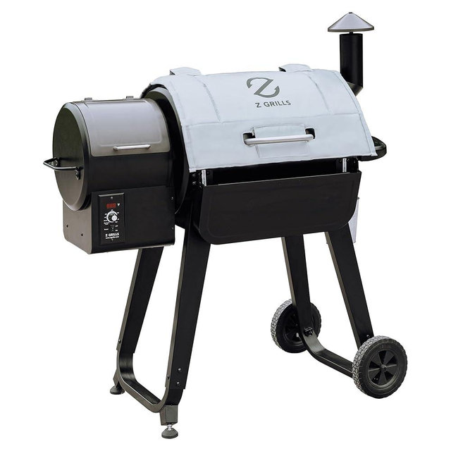 Z GRILLS Thermal Insulation Blanket Fire-Resistant 3-Layer Construction for Enhanced Temperature Preservation, Pellet Savings, Snow Resistance and Waterproof - Ideal for Outdoor Grilling