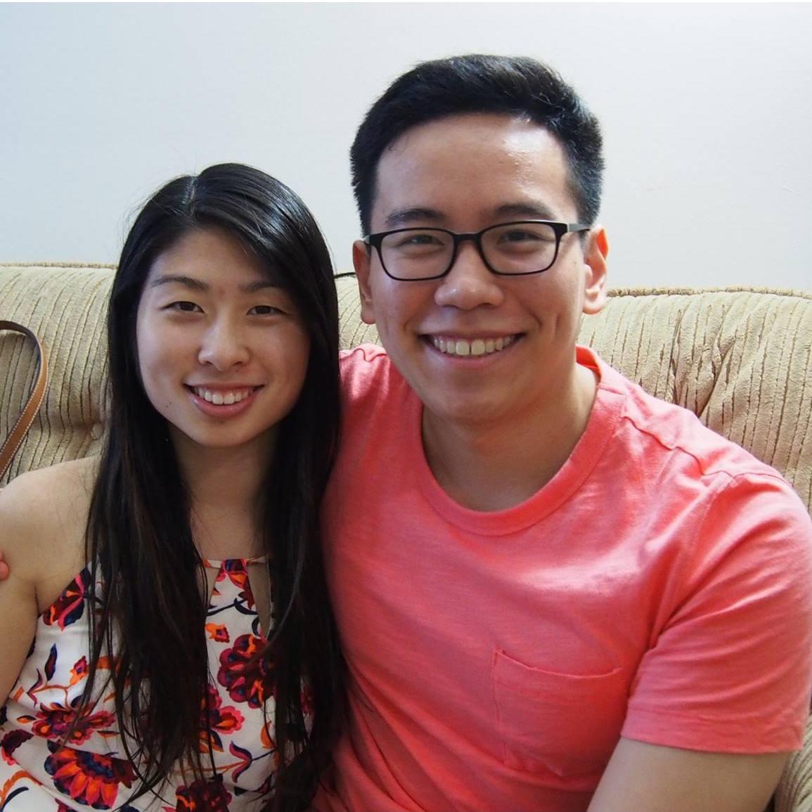 Spending time together at a friend's house! :)