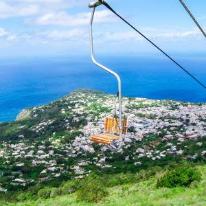Chair Lift to the top of Anicapri for Lunch & Spritzes