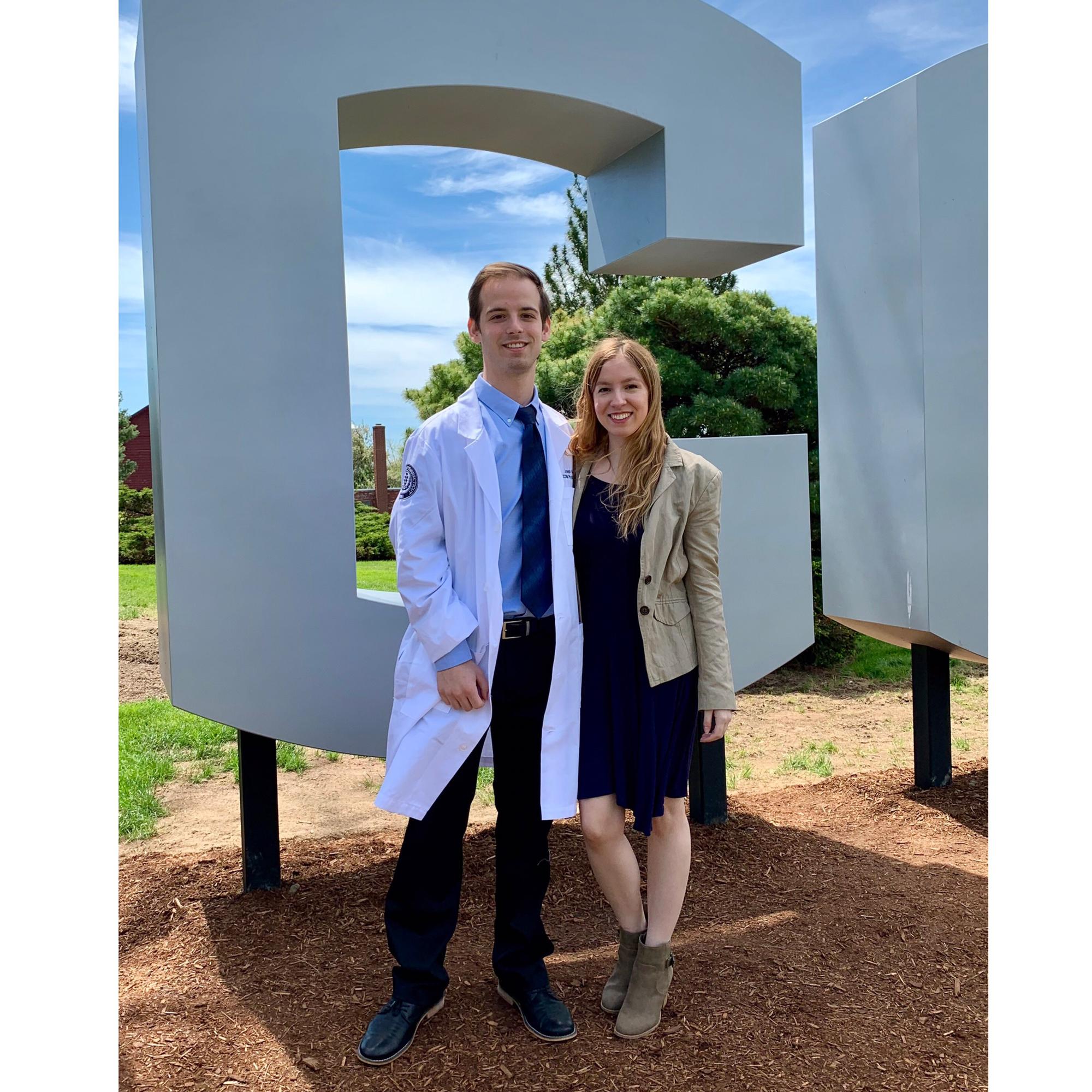 Joey's white coat ceremony 2019