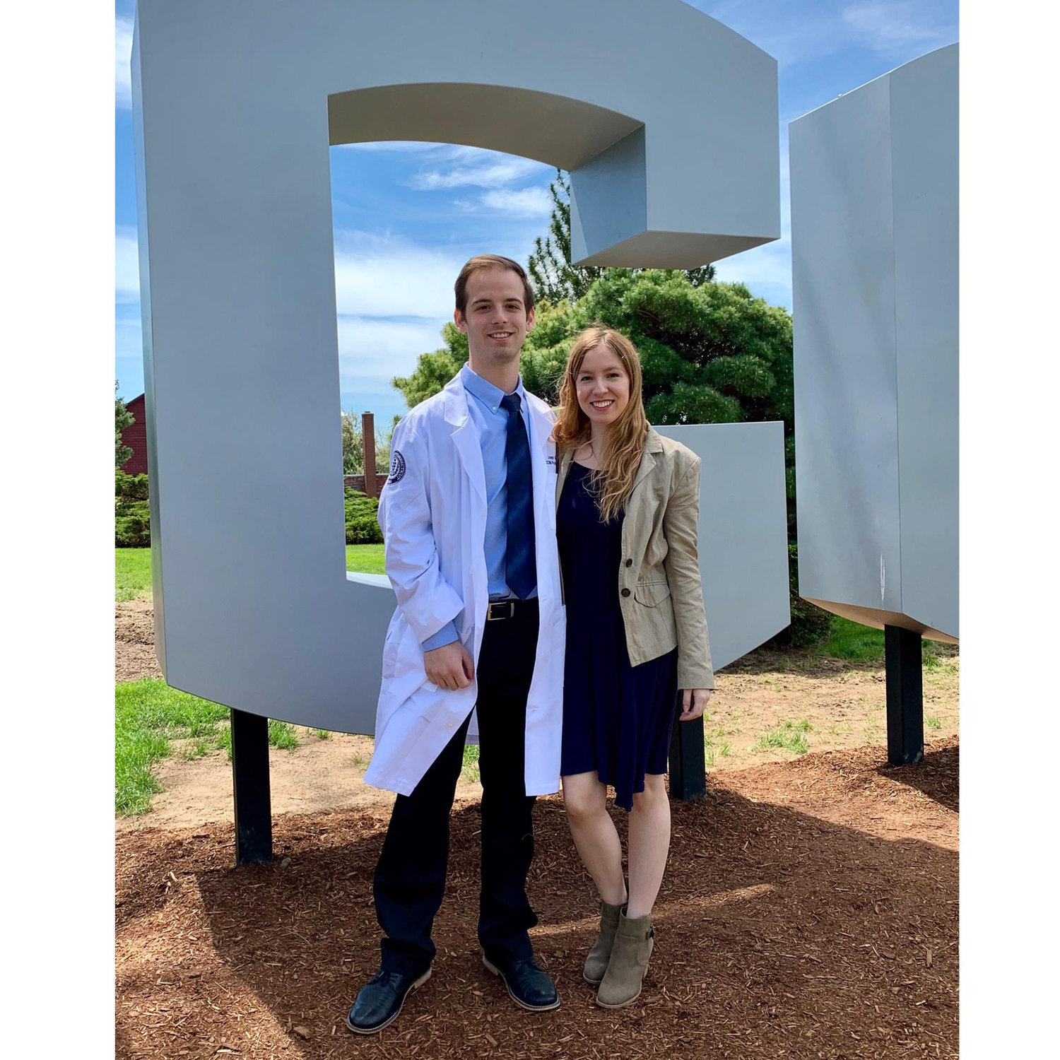 Joey's white coat ceremony 2019