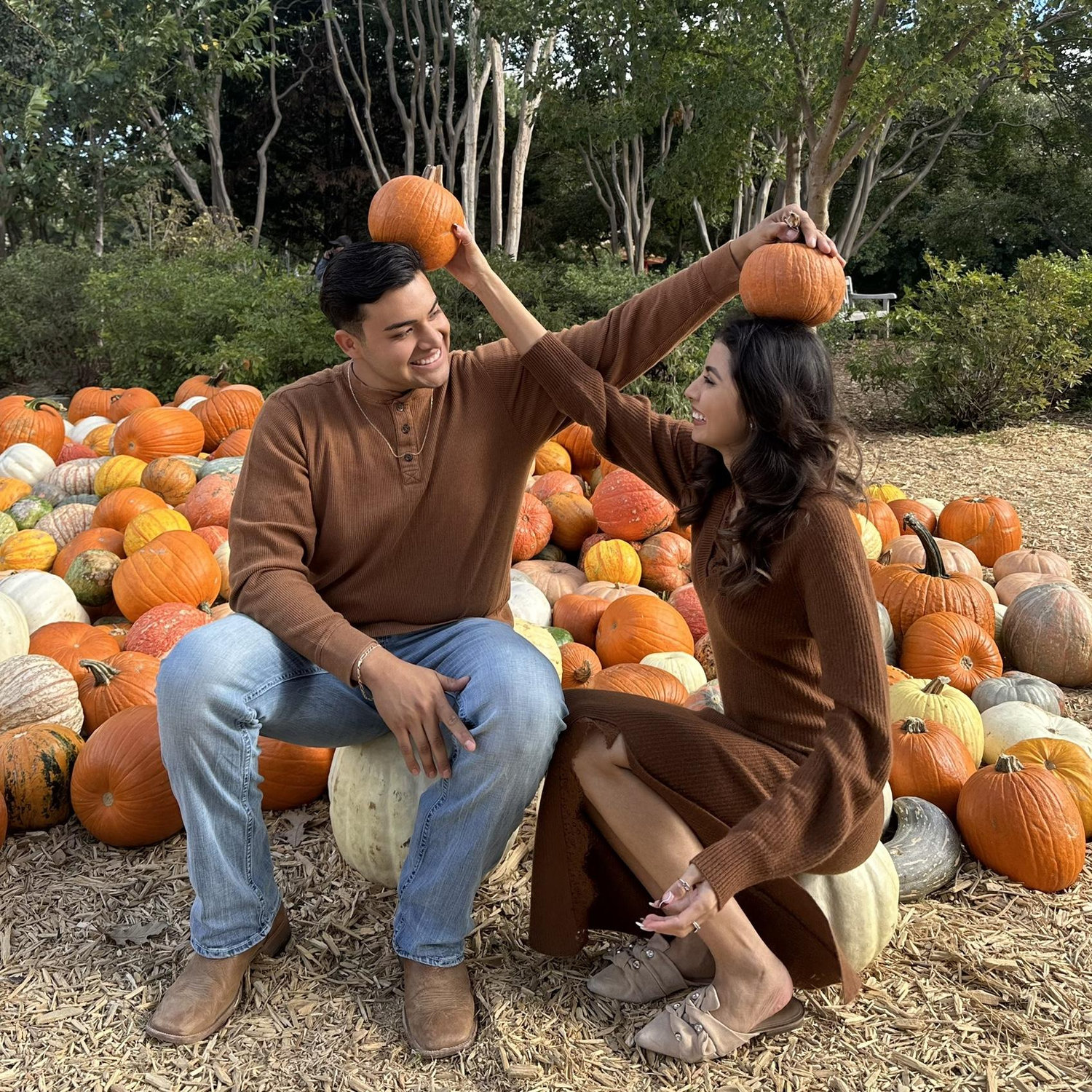 our first pumpkin patch together