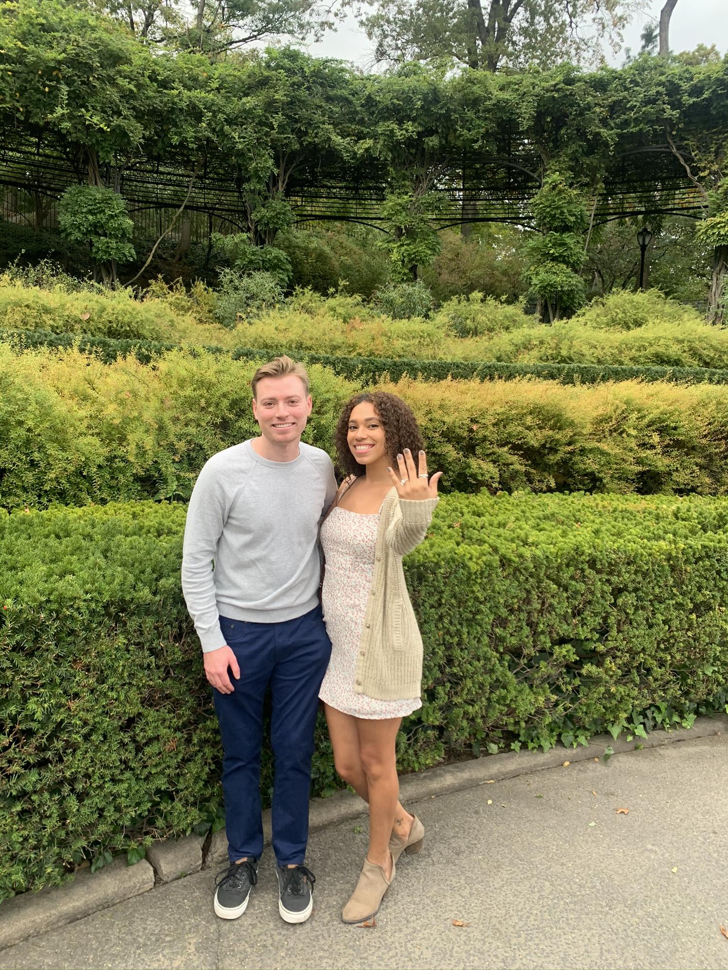 The day we got engaged!
