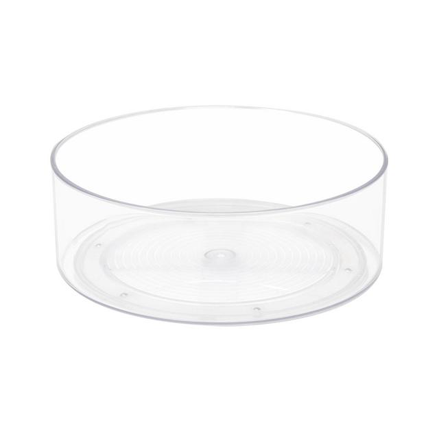 Sorbus Clear Lazy Susan Organizer 2 Pack