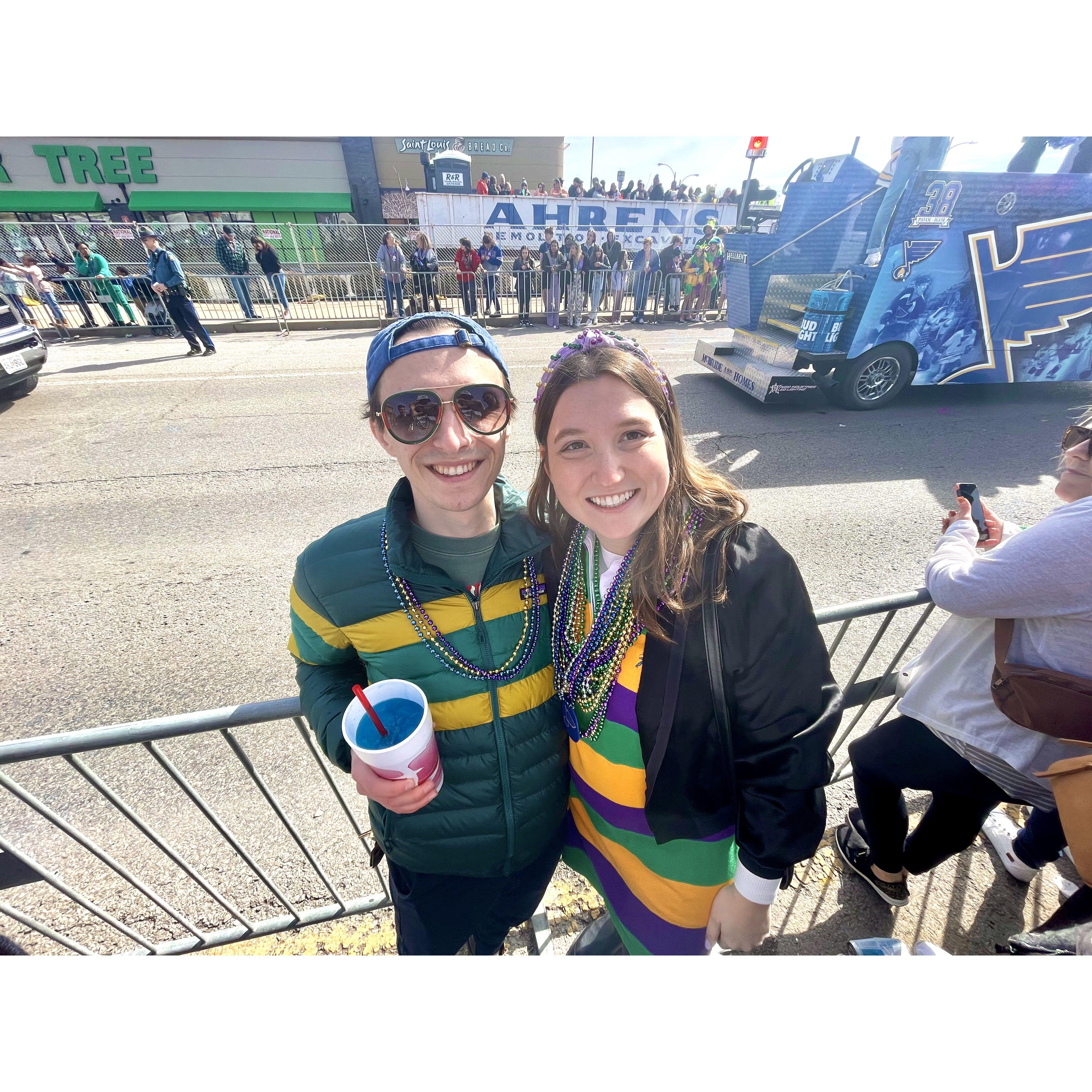 But Mardi Gras in Soulard is a favorite as well