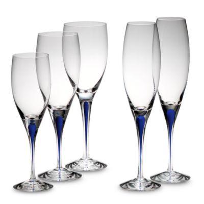 Orrefors Intermezzo Blue Goblet