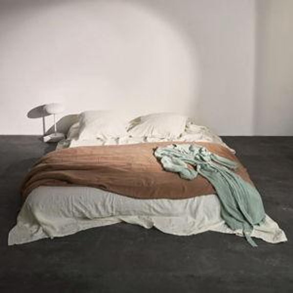 French washed linen duvet cover
