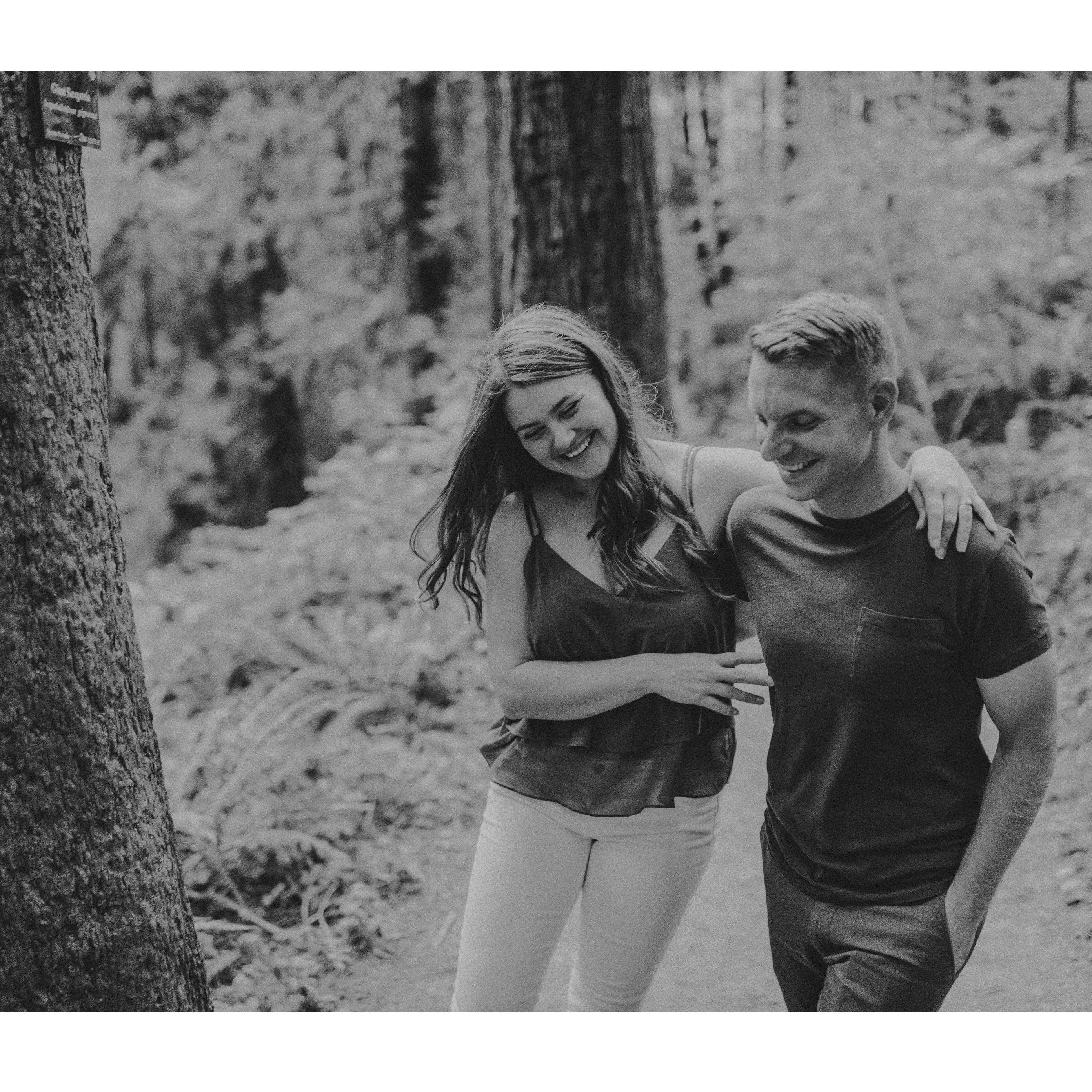 Engagement photos by Matt Schmachtenberg Photography.