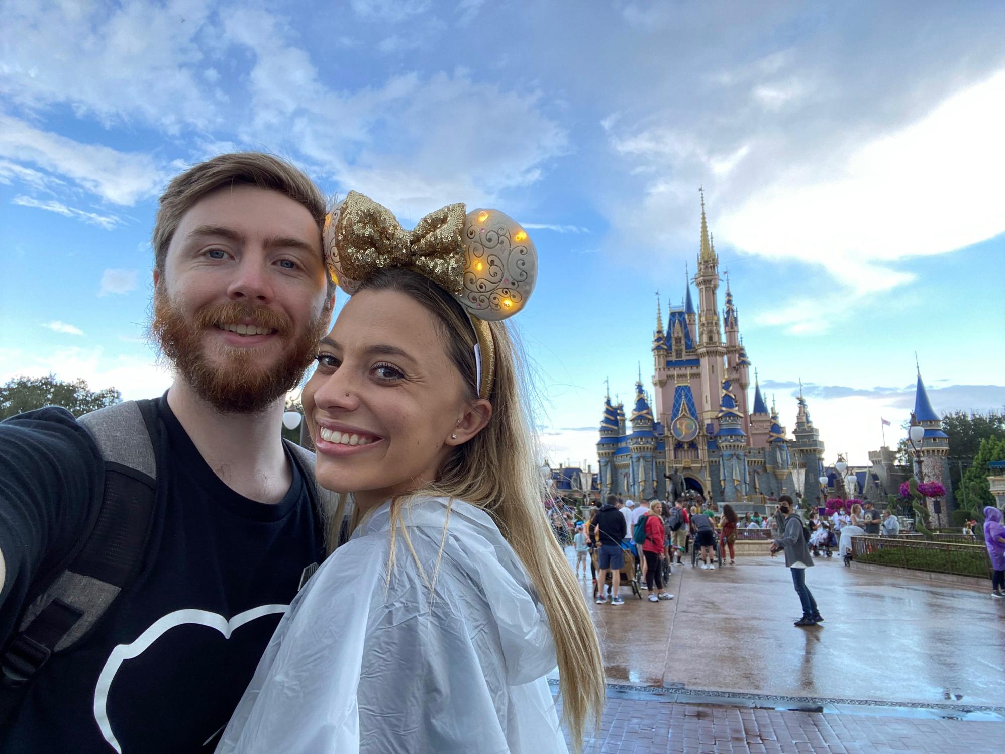 Our first DisneyWorld trip together