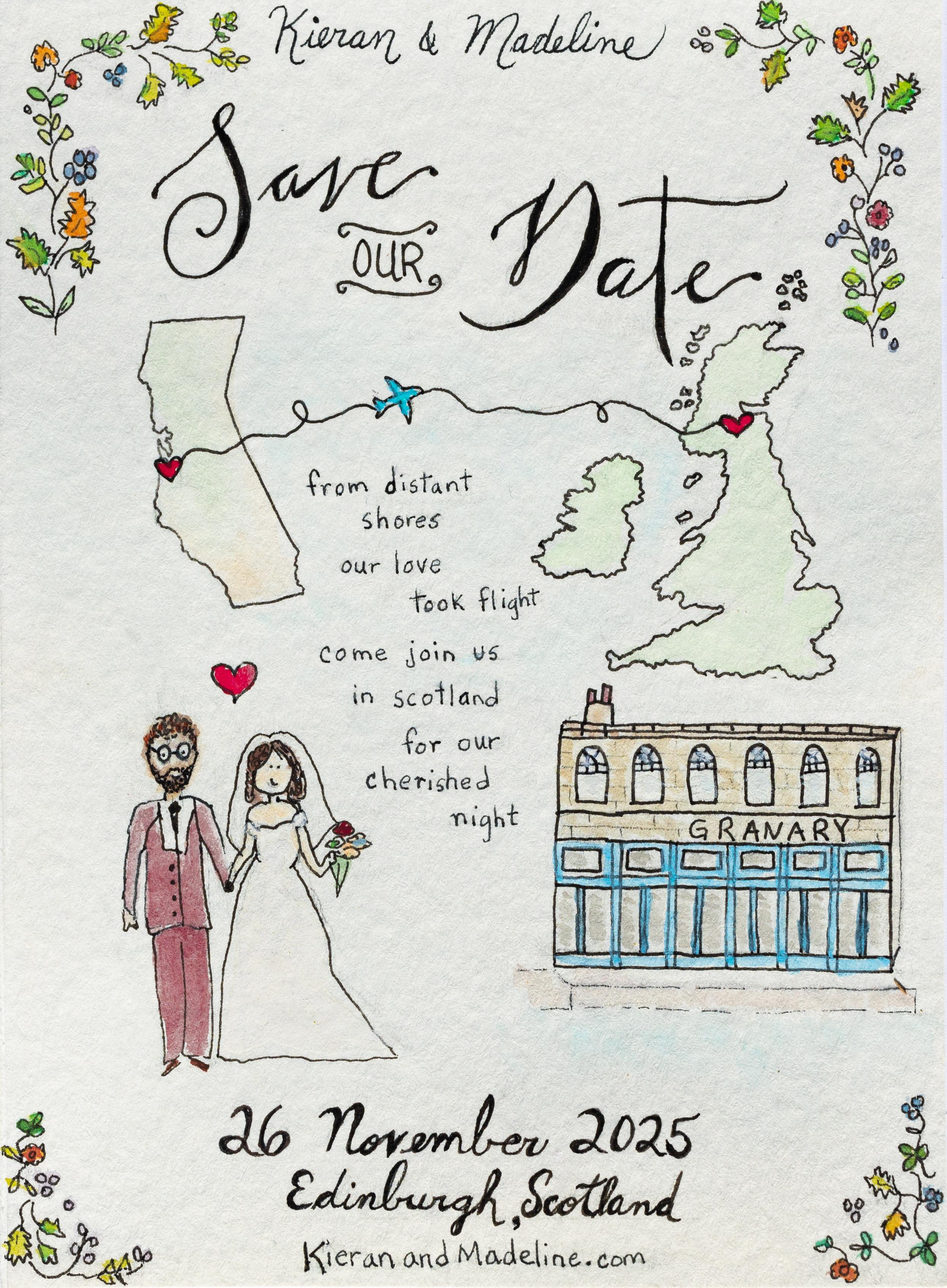 The Wedding Website of Madeline Minardi and Kieran White