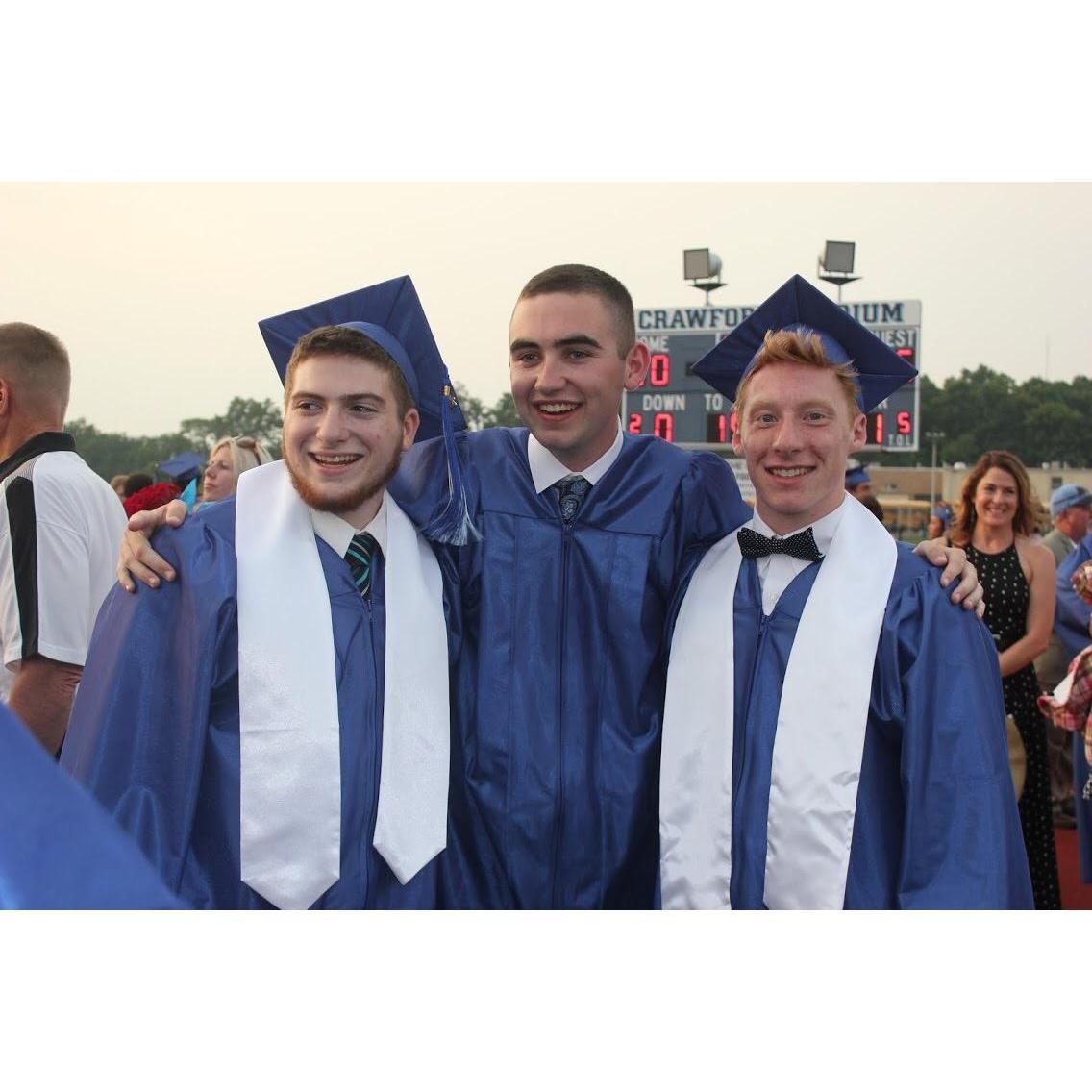 Out of over 1000 kids in my graduating high school class, I was lucky enough to find my two best friends!