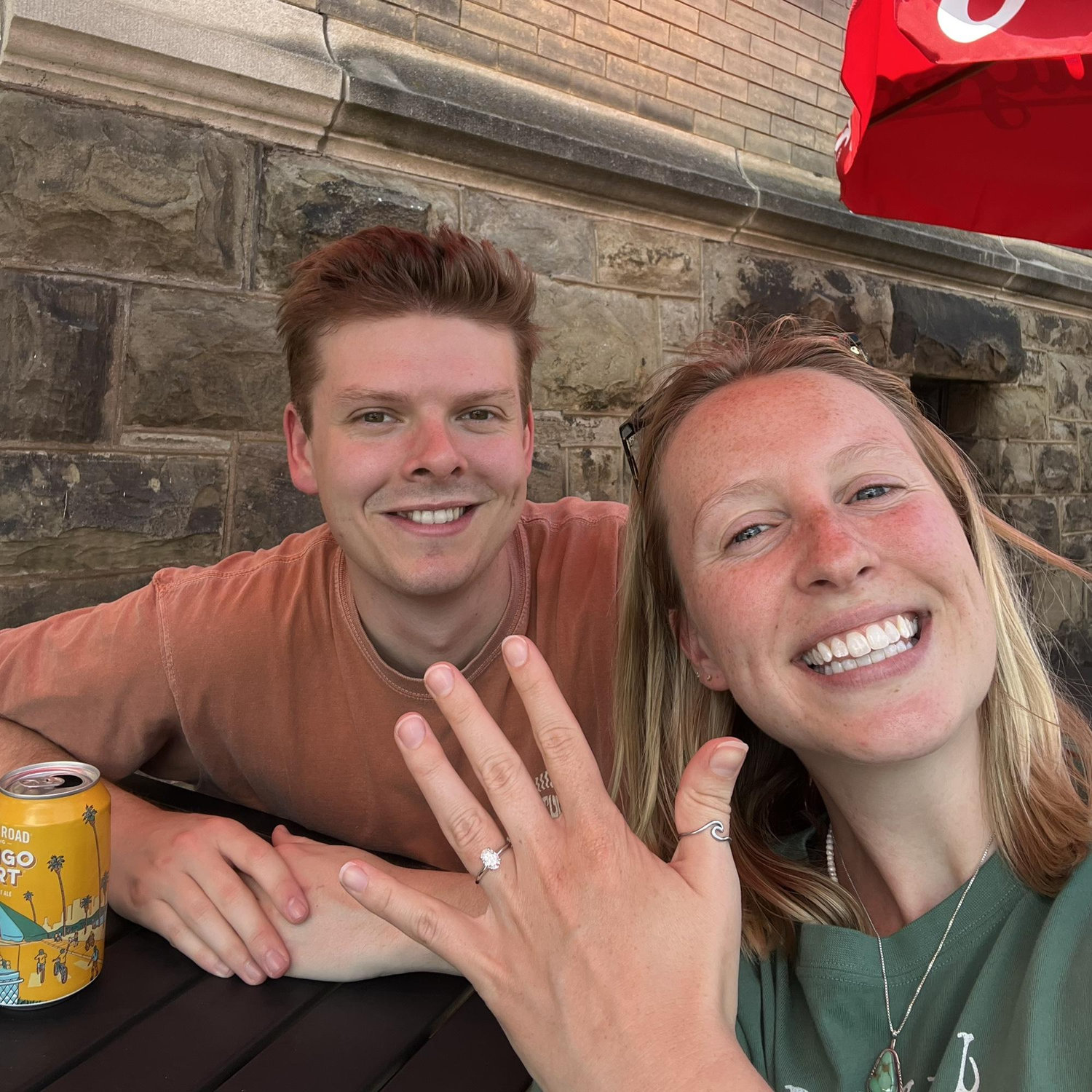 Celebratory engagement beers! · Williamsport, PA · May 2025