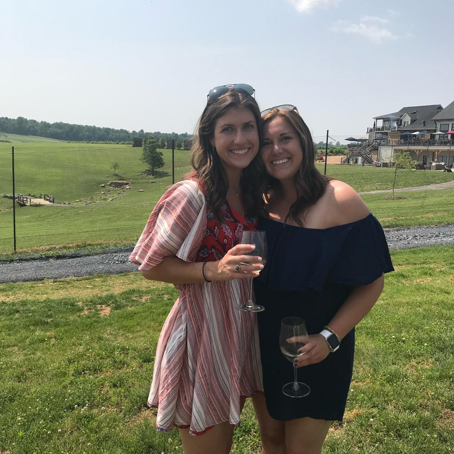 Bridesmaid: Sarah Tierney