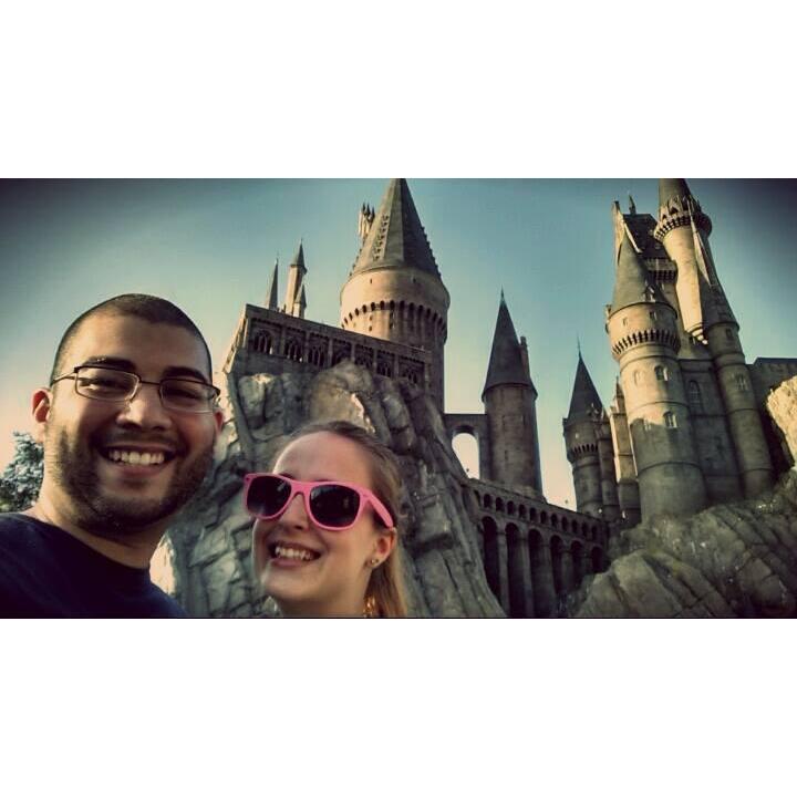 Hogwarts at Universal Studios!! Our first vacation.