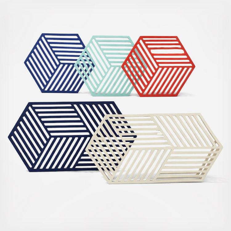 Zone Denmark, Hexagon 5-Piece Trivet Set | Zola