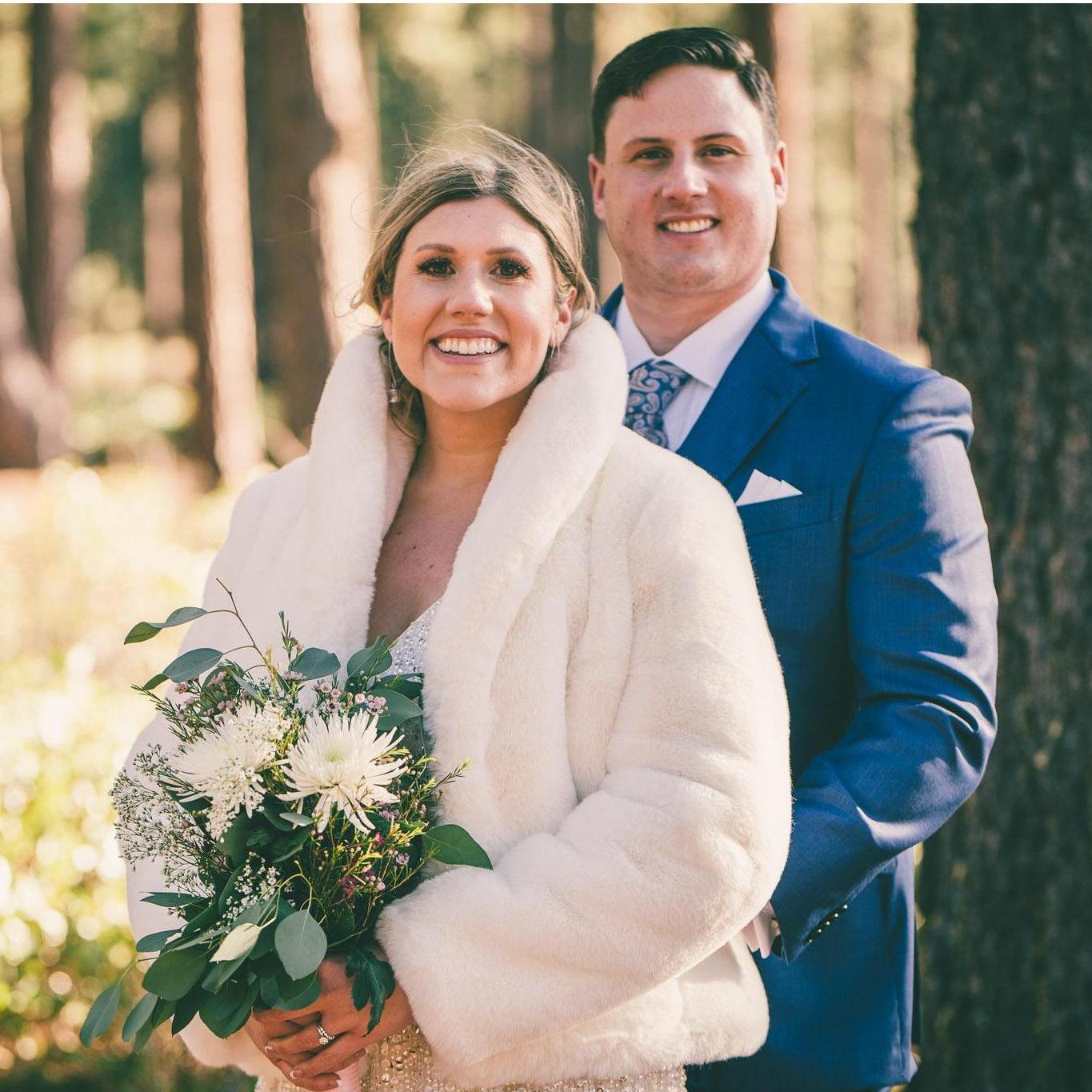 Photo taken right after our intimate family ceremony in South Lake Tahoe. 12.14.19